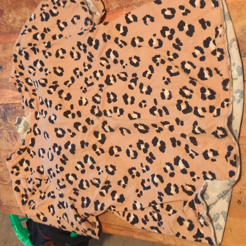 Cheetah print shirt